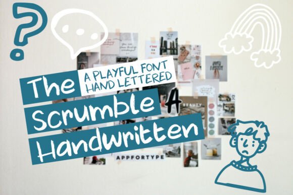 Download The Scrumble Handwritten - Hand Collection