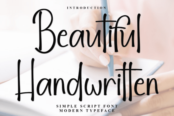Download Beautiful Handwritten - Hand Collection