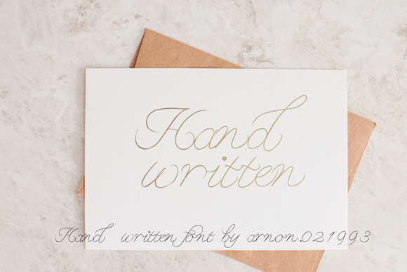 Download Hand Written - Hand Collection