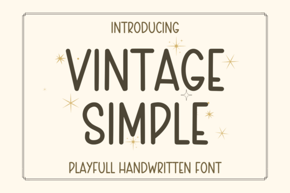 Download Vintage Simple - Cute Handwritten - Hand Collection