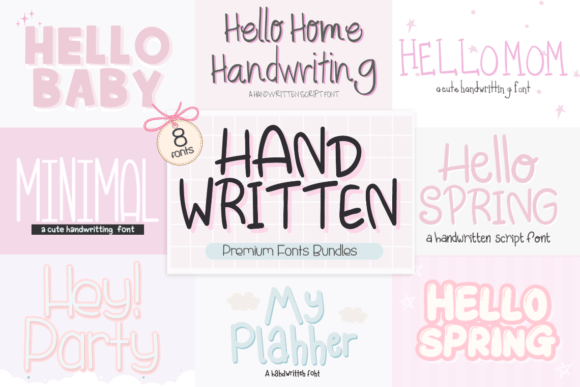 Download Spring, Handwritten Bundles - Hand Collection