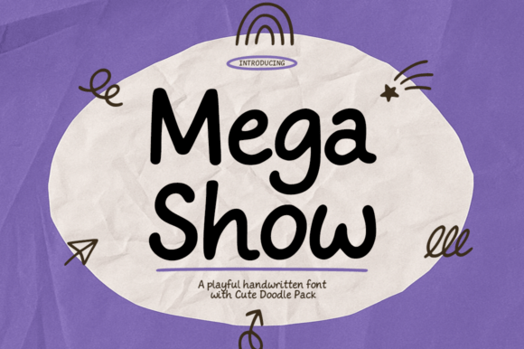 Download Mega Show – a Playful Handwritten - Hand Collection
