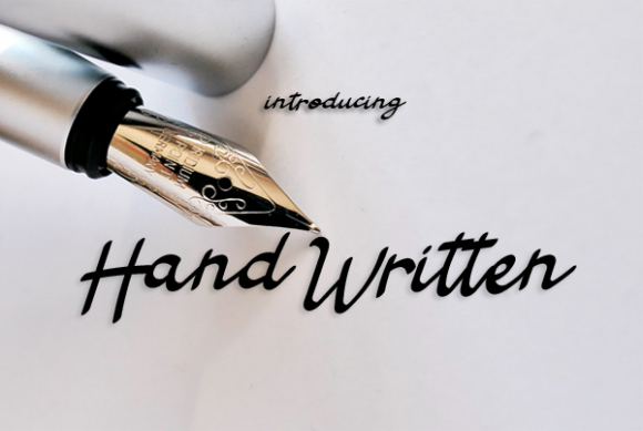 Download Hand Written - Hand Collection