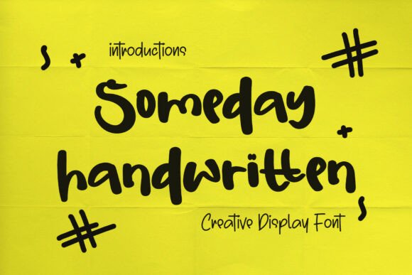 Download Someday Handwritten - Hand Collection