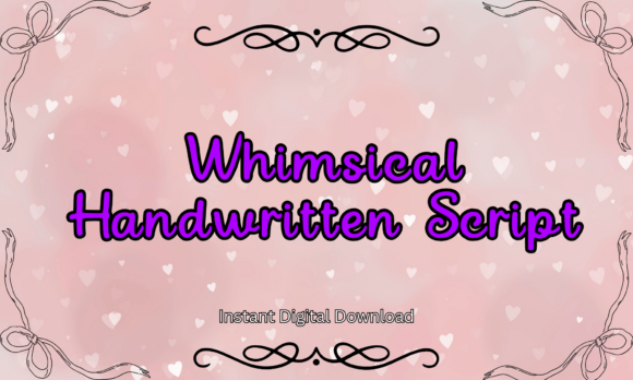 Download Whimsical Handwritten - Hand Collection