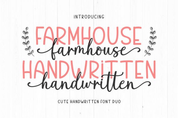 Download Farmhouse Handwritten - Hand Collection