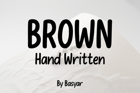 Download Brown Hand Written - Hand Collection