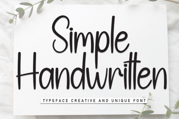 Download Simple Handwritten - Hand Collection