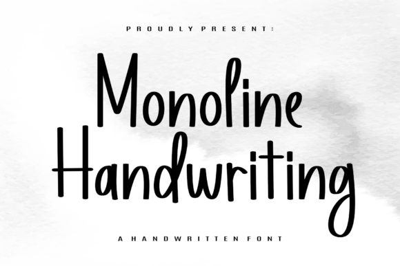 Download Monoline Handwriting - Hand Collection