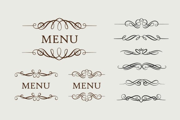 Download Hand Drawn Calligraphic Flourish - Hand Collection
