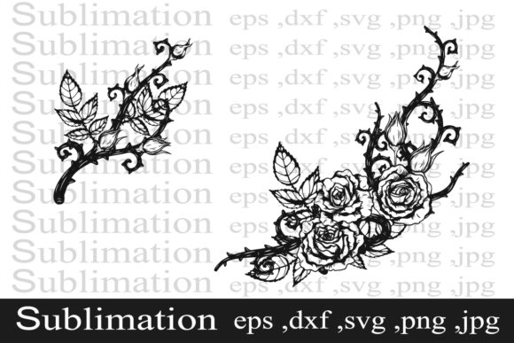 Download Rose Ornament Tattoo by Hand Drawing - Hand Collection