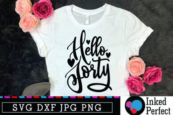 Download Hello Forty Hand-Lettered Font - Hand Collection