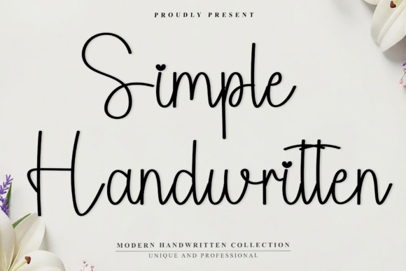 Download Simple Handwritten - Hand Collection