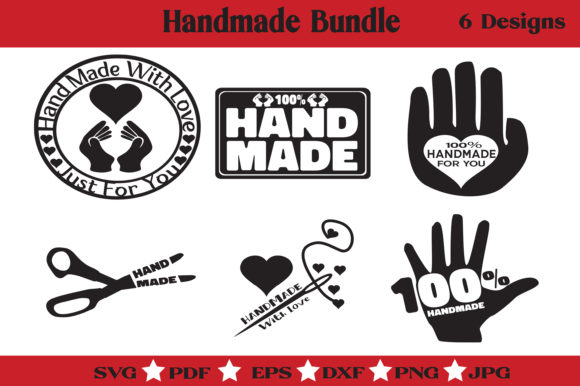 Download Handmade Bundle - Made by Hand Stencil - Hand Collection