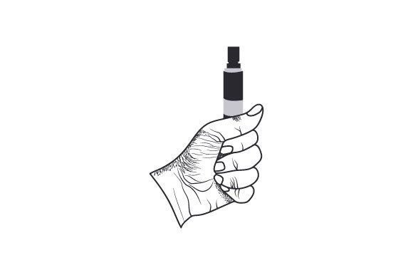 Download Vaping Logotypes and Hand Holding - Hand Collection